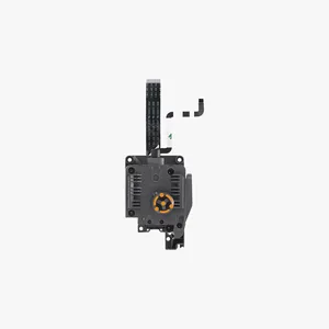 Unité d'extrusion H2S, accessoires pour imprimante 3D - Construction en plastique et métal gris/noir, compatible avec le laser H2S 120x80x65mm - Product Image 1