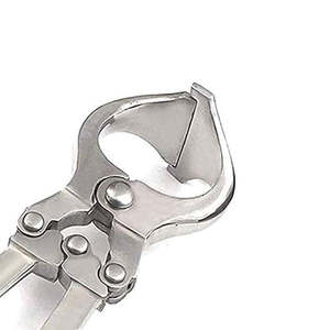 Alicates de castración de ovejas sin sangre, herramienta de castración de cabra de acero, abrazadera de Burdizzo para animales, instrumentos veterinarios - Product Image 3