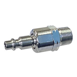 APlus ปลั๊ก YY0004ลมหมุนได้3/8นิ้ว NPT-18เชื่อมต่ออย่างรวดเร็วอุปกรณ์แอร์ประเภทอเมริกัน - Product Image 1
