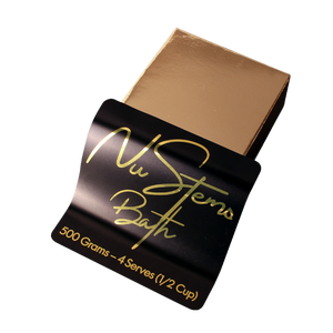 Etiquetas impermeables de vinilo dorado para jabones de lujo, tarros cosméticos y envases de botellas de suero - Product Image 1