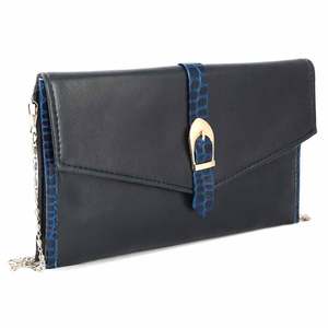 Bolso de mano para mujer (K-2065) - Azul marino - Product Image 1