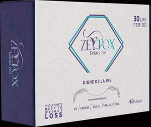 Zeytox thé détox 30 jours thé régime traditionnel thé maigre unisexe feuille paquet caractéristique graisse - Product Image 3