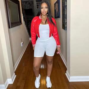 Uniforme de Baseball décontracté pour femmes à manches longues veste universitaire boutonnée col montant mince Streetwear pour la saison d'automne 2025 - Product Image 2