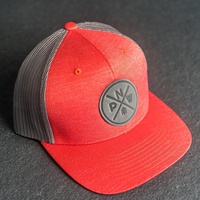 INJAE VINA Headwear Parche de cuero personalizado Logo Trucker Hat OEM Estilos de diseño personalizado para marca Tienda Gorras en Vietnam Sombrero para unisex