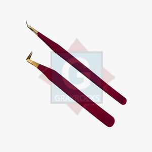 แหนบต่อขนตาแบบมืออาชีพทำจากสเตนเลสสตีล - Product Image 1
