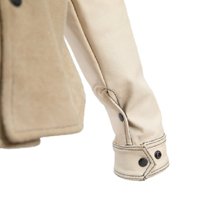 Chaqueta de seguridad resistente a las llamas para soldadores, ropa de trabajo industrial de alta resistencia, chaqueta de cuero ignífuga protectora contra chispas para soldadura - Product Image 6