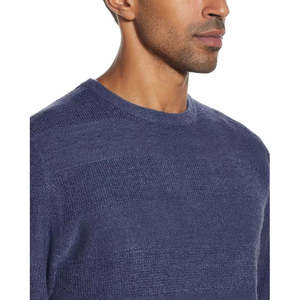 Maglione Vintage Extra Large da Uomo a Righe Morbido al Tatto Impermeabile Blu Taglia 3 - Product Image 3