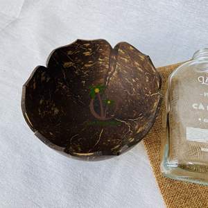 Plat et assiette en coquille de noix de coco/assiette de noix de coco naturelle/assiette et plats en coquille de noix de coco - Product Image 4