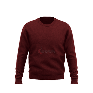 Sudadera extragrande de cuello redondo para hombre adulto con logotipo personalizado para deportes de invierno ropa de calle lisa en blanco fitness personalizable de gran tamaño - Product Image 3