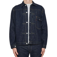 Blouson en jean personnalisé pour homme, grande taille, style urbain, hiver, délavé, respirant, écologique, 100 % coton, sans col