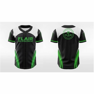 Customizable Breathable Polyester Crew Neck <b>Baseball</b> & Softball Jerseys Plus Size Sublimated Printed Design Wear <b>Sets</b> - Product Image 4