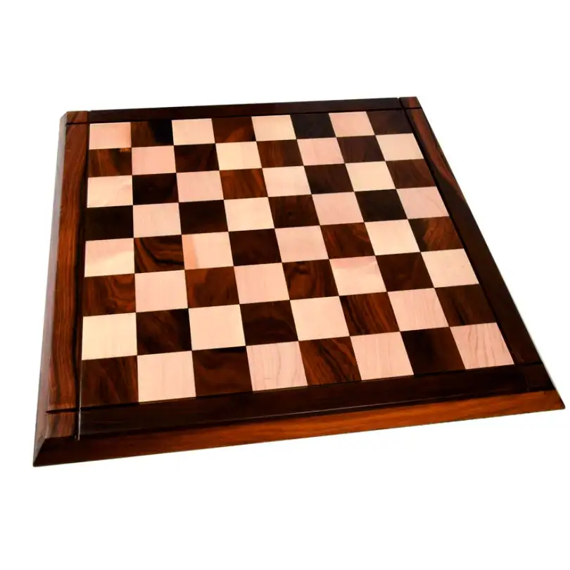 Design attraente scacchiera di legno rosa con Base in legno fatto a mano scacchiera miglior regalo per bambini e adulti giochi al coperto