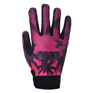 Gants de course à vélo unisexes de haute qualité à doigts entiers Protection UV Impression de logo personnalisée Fonction écran tactile Fabriqués en spandex pour hommes - Product Image 1