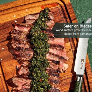 Juego de 4 Platos para Carne <span class=keywords><strong>HexClad</strong></span> Bistecca con Canal para Jugos - Product Image 3