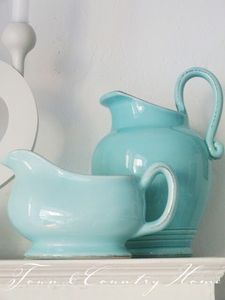 Fabriqué à la main Design classique en résine de polyester Texture de résine de cruche d'eau avec motif de tourbillon d'abricot Aqua pour les cadeaux de Noël de cuisine - Product Image 6