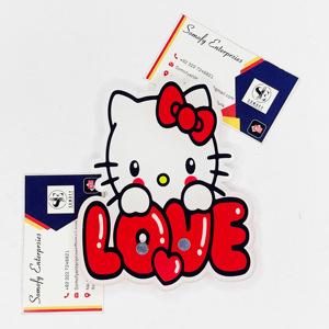 Haute demande Logo personnalisé Hello Kitty Love Lash Tile Tools Nouveau pack durable fait carreaux de cils carrés en acrylique belle finition - Product Image 1