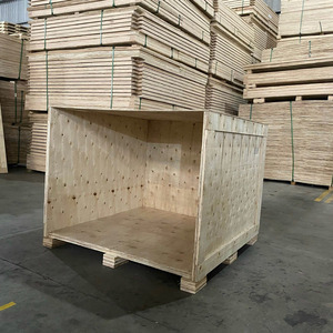 Wholesale Durable Plywood Wooden <b>Crates</b> <b>Foldable</b> Stackable Shipping Boxes for Freight Transportation Made in Vietnam OEM Factory - Product Image 6