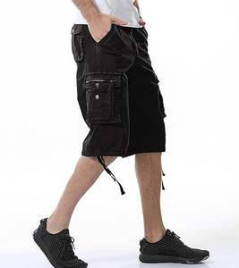 Service à faible quantité minimale de commande Shorts Cargo pour hommes Shorts décontractés pour hommes Cargo pantalons courts coton tissu Sweat Shorts Streetwear mode - Product Image 2