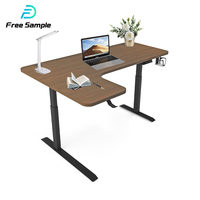 Bureau d'ordinateur convertible YZ avec hauteur réglable et cadre en aluminium - Mobilier moderne pour la maison et le bureau