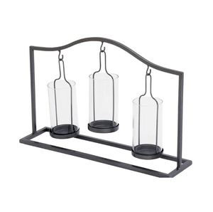 Solid iron tabletop votive <b>holder</b> indoor & <b>outdoor</b> tealight <b>candle</b> <b>holder</b> for home hotel office wedding party decoration - Product Image 3