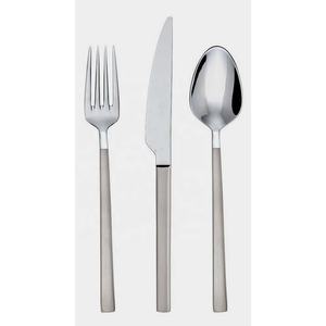 Juego de Cubiertos de acero inoxidable, cuchillo, tenedor, cuchara, juego de cubiertos con vajilla plateada, cuchara sencilla, cuchillo, tenedor, juego de cubiertos - Product Image 2