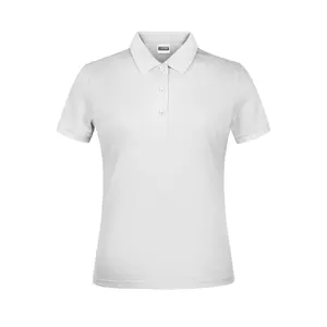Polo basique pour femme, merchandising personnalisé - Product Image 4