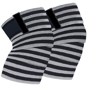 High Quality Compression and <b>Elastic</b> <b>Support</b> 72 Inches <b>Knee</b> Straps for Heavy Squats for Men and Women - Product Image 2