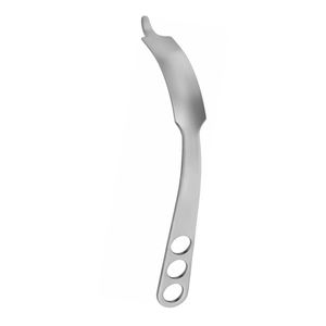 HOHMANN Levier d'os Enrouleur de hanche Courbé 9.12 "Pointe Largeur émoussée 6.2mm Largeur de la mâchoire 28 mm Hohmann Os Chirurgie Ascenseur - Product Image 4