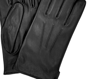 Guantes de Piel de Oveja para Hombre, Resistentes al Viento, Cálidos, con Forro de Terciopelo, Cuero Conductivo para Uso en Exteriores - Product Image 5