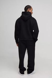 ชุดวอร์มใส่สบายระบายอากาศได้ดีสำหรับผู้ชายโอเวอร์ไซส์ลายกราฟิกบ็อกซี่ซักได้ - Product Image 2