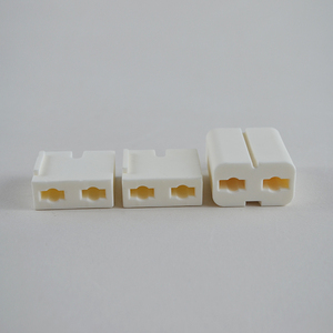 Bloc de bornes en céramique d'alumine, connecteur isolant, support de borne émaillé pour assemblage électrique industriel - Product Image 1