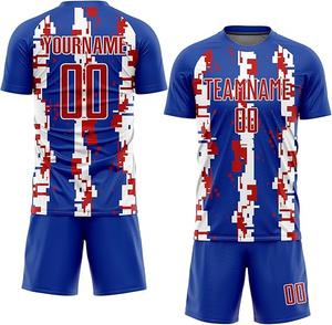 Nouvelle mode d'uniformes de football personnalisés OEM maillot de football sublimé en usine kit d'équipe respirant à séchage rapide 2025 - Product Image 6