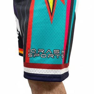 Pantalones Cortos de Baloncesto de Malla Bordados Personalizados para Hombre, de Secado Rápido, Diseño Personalizado Sublimado - Product Image 4