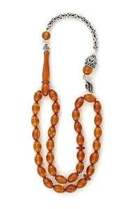 Rosario Turquesa ASSISTANCE, Diseño Ecológico, Pintado a Mano, Resina Natural, Tasbih, Cuentas de Oración, Decoración del Hogar, Venta al por Mayor - Product Image 2