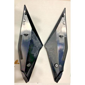 Original Used Yamaha R1 2015-2019 Fairing Side Panels Black ABS Plastic Fiberglass Motorcycle Fairing <b>Kit</b> - Product Image 2