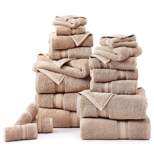 Ensemble de serviettes de bain en coton confortable hôtel usage domestique doux absorbant serviettes à séchage rapide pour salle de bain Spa Gym luxe main visage serviette utilisation - Product Image 5