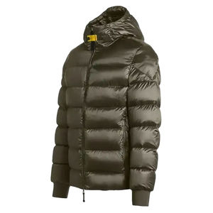 Veste d'hiver matelassée à bulles respirante coupe-vent en gros, fermeture éclair, capuche, épaisse, chaude, sur mesure, matelassée, unie - Product Image 4
