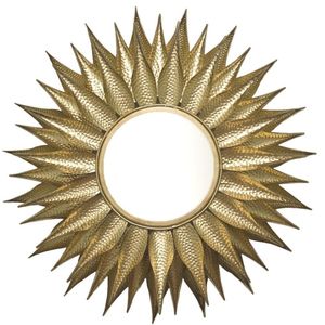 Good Selling Iron <b>Mirror</b> Art <b>Irregular</b> Circular Living Room Metal Frame Wall <b>Mirror</b> Decor Christmas Vintage Luxury Space Casual - Product Image 3