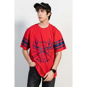 Camiseta para Hombre 100% Algodón - Costuras Reforzadas y Estampada, Venta al Por Mayor OEM Personalizada - Product Image 1