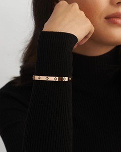 Brazalete de Diamantes Bunchberry Asequible, 0.36 Ct, Diamante Natural, Color G-H, Claridad VS-SI, Oro Sólido de 14K, Lujoso para Mujer - Product Image 2