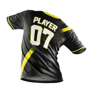 Maillots de football personnalisés pour hommes 2026, 100 % polyester, respirants, écologiques, séchage rapide, extensibles, avec slogan et lettres - Product Image 3