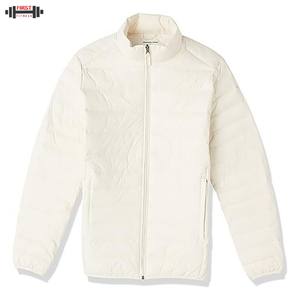 Chaqueta Acolchada para Hombre al por Mayor de Fábrica, Logotipo de Marca Personalizado, Corte Entallado, Cuello Alto, Tela de Lona, Transpirable, Antibacteriana - Product Image 3