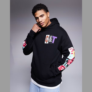 Sudaderas con capucha de algodón Unisex grueso cómodo elegante Bangladesh a granel gráfico Sudadera con capucha OEM ODM ropa de marca de alta calidad al por mayor - Product Image 5