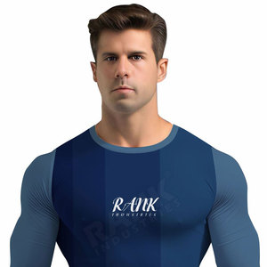 Vêtements de sport à séchage rapide, ensemble de 2 pièces, vêtements de sport pour hommes, ensembles de fitness pour hommes, ensembles de fitness pour hommes sur mesure - Product Image 5