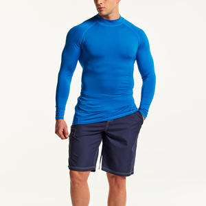 Rashguard BJJ personnalisé de haute qualité pour hommes Polyester respirant Sublimation imprimé Protection UV Design personnalisé - Product Image 4