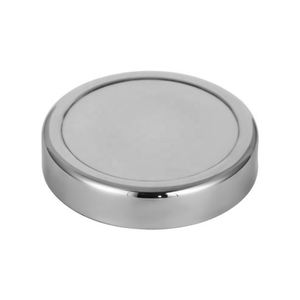 Sous-verre en métal en acier inoxydable de qualité supérieure avec logo personnalisé Sous-verre en métal en laiton plaqué or martelé - Product Image 1