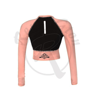 เสื้อยืดครอปไซส์ใหญ่พิเศษสำหรับผู้หญิงเสื้อครอปทำจากโรงงาน - Product Image 6