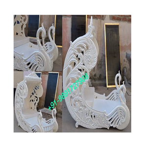 Carro de dulces de madera personalizado hecho a mano con rosa de madera Ideal para fiesta de Navidad infantil postre decoraciones para eventos de boda - Product Image 3