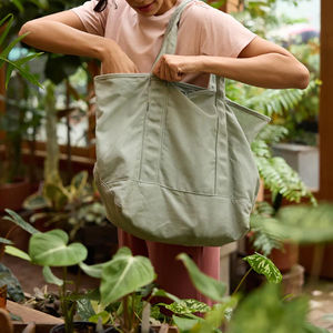 Bolsa de Compras de Lona de Algodón 100% Personalizada, Reutilizable, con Diseño Moderno y Cierre Abierto, 2026 - Product Image 6