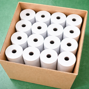 Rouleaux <span class=keywords><strong>de</strong></span> papier thermique personnalisés avec logo, papier <span class=keywords><strong>de</strong></span> reçu pour la publicité au détail - Product Image 3